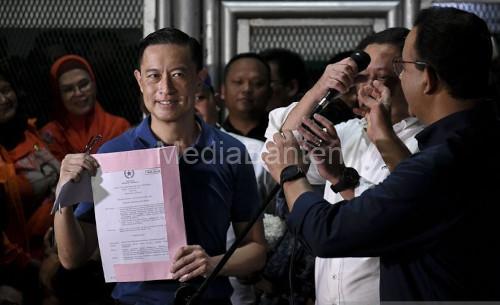Surat abolisi dari Presiden RI utuk Tom Lembong. Foto: Antara