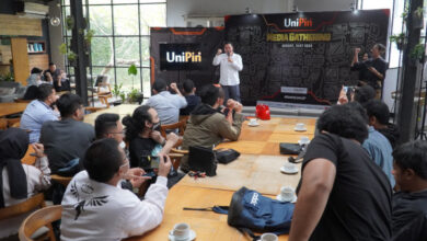 Sauasana di kantor UniPin. Foto: Humas UniPin