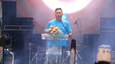 Wakil Wali Kota Tangerang, Maryono Hasan menutup Festival Budaya Kota Tangerang. Foto Antara