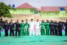 Ponpes Ardaniah Gelar Kenaikan Sabuk Pencak Silat.