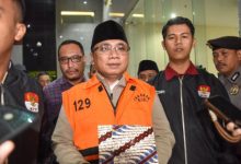 Yaqut Choli Qoumas, mantan Menag ditahan KPK dalam kasus korupsi kuota haji. Foto Antara