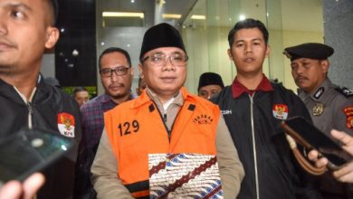 Yaqut Choli Qoumas, mantan Menag ditahan KPK dalam kasus korupsi kuota haji. Foto Antara