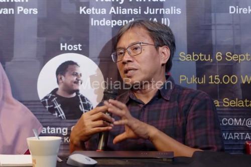 Abdul Manan, Anggota Dewan Pers. Foto: Antara