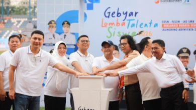 Mendikdasmen Abdul Muti membuka Gebyar Talenta Siswa di Kota Tangerang. Foto Biro Adpim Banten