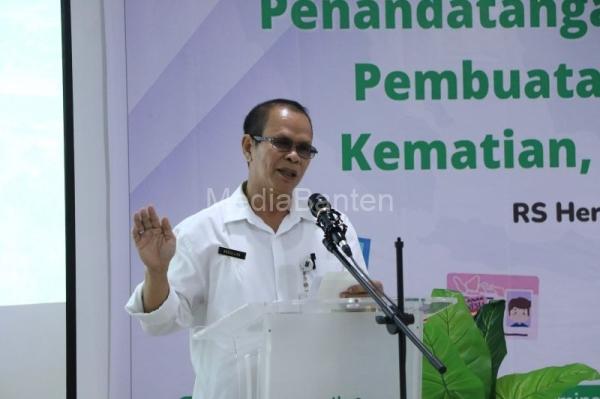 Abdullah, Kadis Duckcapil Kabupaten Serang. Foto: LKBN Antara