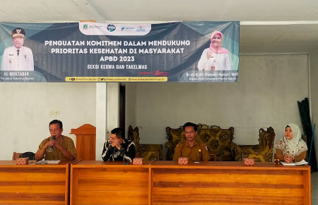 Komisi V DPRD Banten sosialisasikan komitmen prioritas kesehatan masyarakat. Foto: DPRD Banten