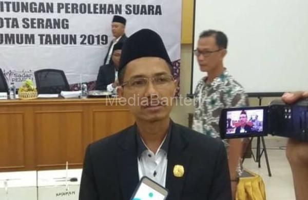 Ketua KPU Kota Serang, Ade Jahran. Foto: Aden Hasanudin