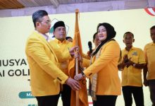 Adde Rosi Khoerunisa, Ketua DPD II Partai Golkar Lebak. Foto: BW Iskandar