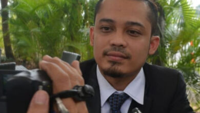 Anri Saputra Situmeang, kuasa hukum Pemdes Talagasari. Foto: Iqbal Kurnia