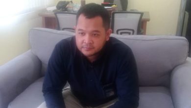 Agung Trisakti, Kacab Perum Bulog Lebak Pandeglang. Foto: Antara