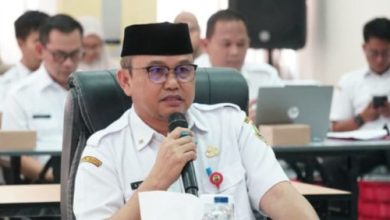 Plt Sekda Kota Cilegon, Ahmad Aziz Ade Saputra. Foto Daeng Yusvin