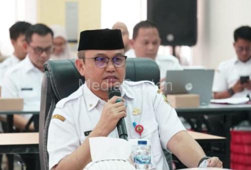 Plt Sekda Kota Cilegon, Ahmad Aziz Ade Saputra. Foto Daeng Yusvin