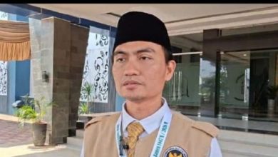 Ahmad Muwafiq, Pengelola Grand El Hajj Asrama Banten. Foto Antara