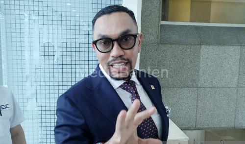 Ahmad Sahroni, anggota Partai Nasdem. Foto: Antara