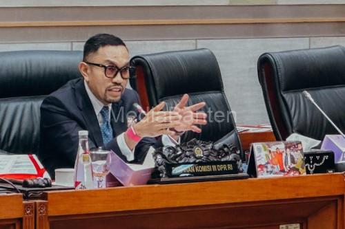 Ahmad Sahroni, Wakil Ketua Komisi III DPR RI. Foto Antara