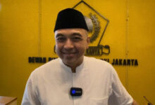 Ahmed Zaki Iskandar, Ketua DPD Partai Golkar DKI Jakarta. Foto: Iqbal Kurnia