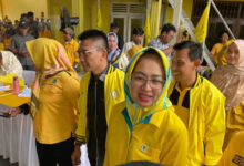 Airin Rachmi Diany, Ketua Ketua Kesatuan Perempuan Partai Golkar. Foto: Iqbal Kurnia