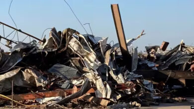 Kehancuran akibat Tornado di Missisipi dan Alabama. Foto: Voa News