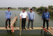 Kunjungan Pj Gubernur Banten, Al Muktabar ke Desa Rajeg, Kabupaten Tangerang. Foto: Biro Adpim Banten