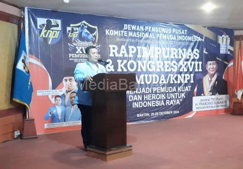 Ali Hanafiah, Ketua Umum DPP KNPI. Foto: Humas DPP KNPI