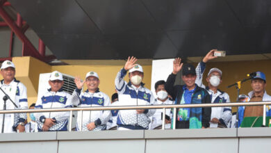 Pembukaan Popda X Banten di Stadion MY Kota Serang. Foto: Biro Adpim Banten