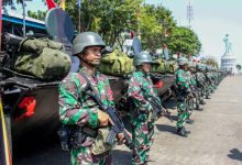 Inspeski alustista kavaleri untuk Latgab TNI 2023. Foto: Amad Munawir - Menkav 2 Mar