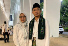Wida Ampiany, Anggota DPRD Kota Serang bersama Wahyu, Ketua Umum TTKDH. Foto: Aden Hasanudin