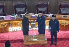 Pengesahan Perubahan APBD Kabupaten Tangerang 2024. Foto: Antara