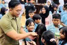 Ananda Trianc Salichan, Ketua Komisi V DPRD Banten pada Peringatan HAN. Foto BW Iskandar