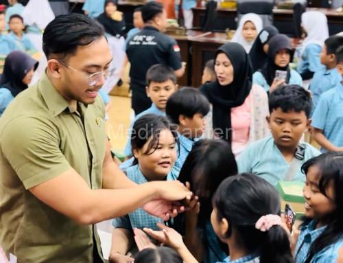Ananda Trianc Salichan, Ketua Komisi V DPRD Banten pada Peringatan HAN. Foto BW Iskandar