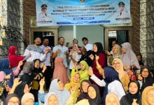 Ananda Tiranch Salichan, anggota DPRD Banten mendampingi kegiatan DP3AKKB Banten. Foto: Budi Wahyu Iskandar