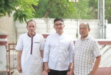 Andika Hazrumy, Calon Bupati Serang dengan Ade Muchlas Syarif (kanan). Foto: Budi Wahyu Iskandar