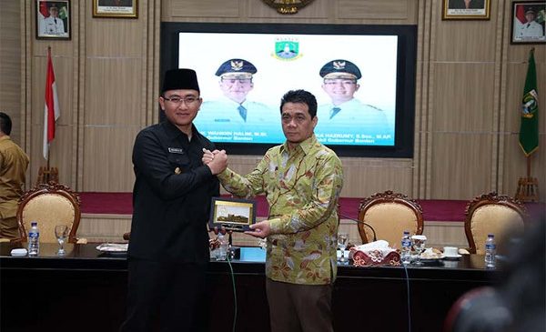 Wagub Banten Terima Kunjungan Komisi II DPR Soal Persiapan 