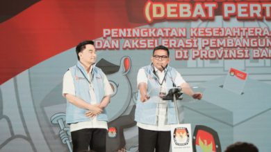 Andra Soni, Cagub Banten No 2 janjikan sekolah gratis pulus dalam visi misinya. Foto: Yono