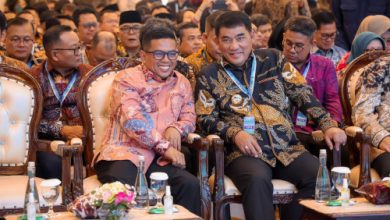 Gubernur Banten, Andra Soni di Rakornas TPKAD Jakarta. Foto: Biro Adpim Banten