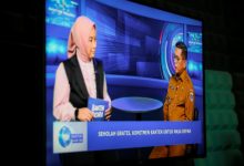 Gubernur Banten, Andra Soni dalam talkshow di TVRI Banten. Foto: Biro Adpim Banten