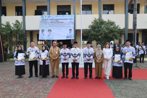 Gubernur Banten, Andra Soni di SMKN 2 Kota Tangerang. Foto Biro Adim Banten