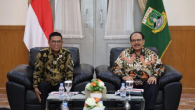Gubernur Banten, Andra Soni dan Ketua Dewan jagung Nasional. Foto: Biro Adpim Banten