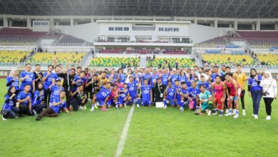 Gubernur Banten, Andra Soni di Banten International Stadium. Foto Biro Adpim Banten