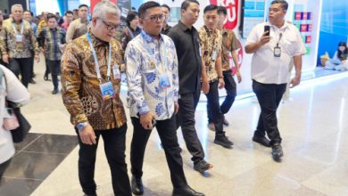 Gubernur Banten, Andra Soni di ajang FEKDI FSE. Foto Biro Adpim Banten