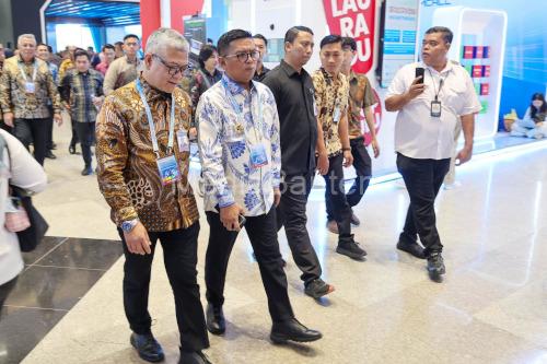 Gubernur Banten, Andra Soni di ajang FEKDI FSE. Foto Biro Adpim Banten