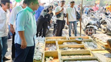 Andra Soni, Calon Gubernur Banten di TPI Cituis, Kabupaten Tangerang. Foto: Istimewa