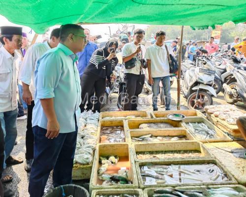 Andra Soni, Calon Gubernur Banten di TPI Cituis, Kabupaten Tangerang. Foto: Istimewa