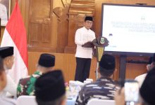 Gubernur Banten, Andra Soni buka puasa bersama Forkopimda. Foto Biro Adpim Banten