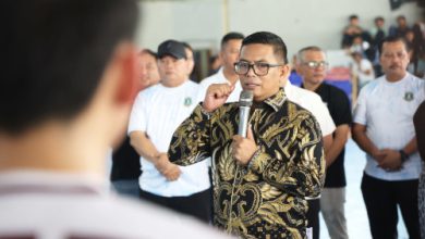 Gubernur Banten, Andra Soni mendorong perbanyak kompteisi futsal. Foto Biro Adpim Banten