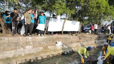 Gubernur Banten, Andra Soni dalam gerakan ASRI di Kota Serang. Foto Biro Adpim Banten