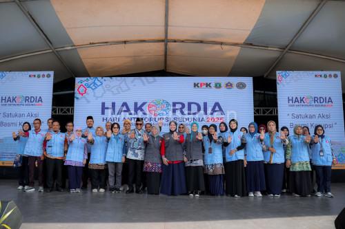 Gubernur Banten, Andra Soni dalam peringatan Harkodia. Foto Biro Adpim Banten