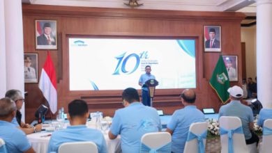 Gubernur Banten, Andra Soni dalam HUT Bank Banten, Foto Biro Adpim Banten