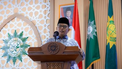Gubernur Banten, Andra Soni di PW Muhammadiyah Banten. Foto Biro Adpim Banten