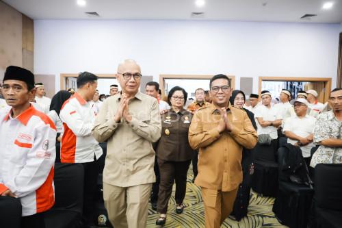 Gubernur Banten, Andra Soni bersama Jamintel Kejagung, Reda Mathovani. Foto Biro Adpim Banten